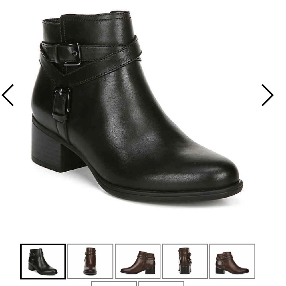 Naturalizer only worn once black bootie